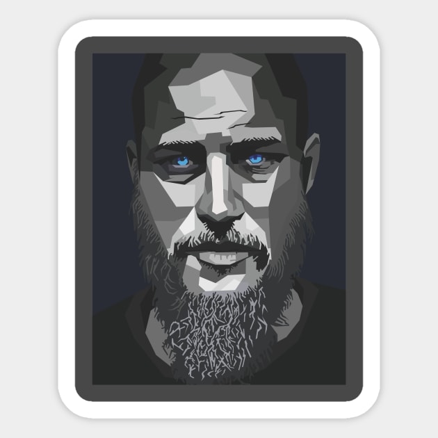 Ragnar Sticker by guntur_ha